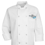 Basic Chef Coat (3/4 sleeve)